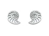 Charms Nautilus 14mm Stainless Steel 2 pcs.